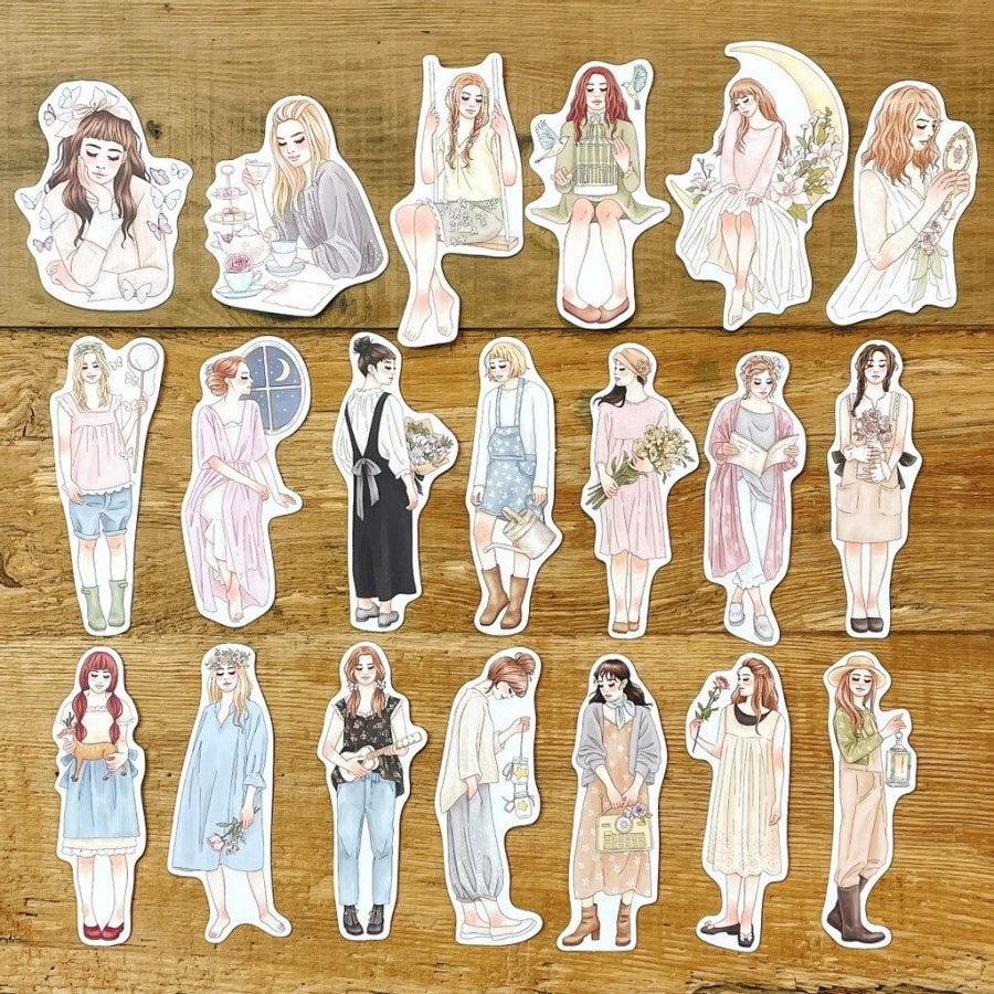 Stickers in Tin Box | Sweetheart