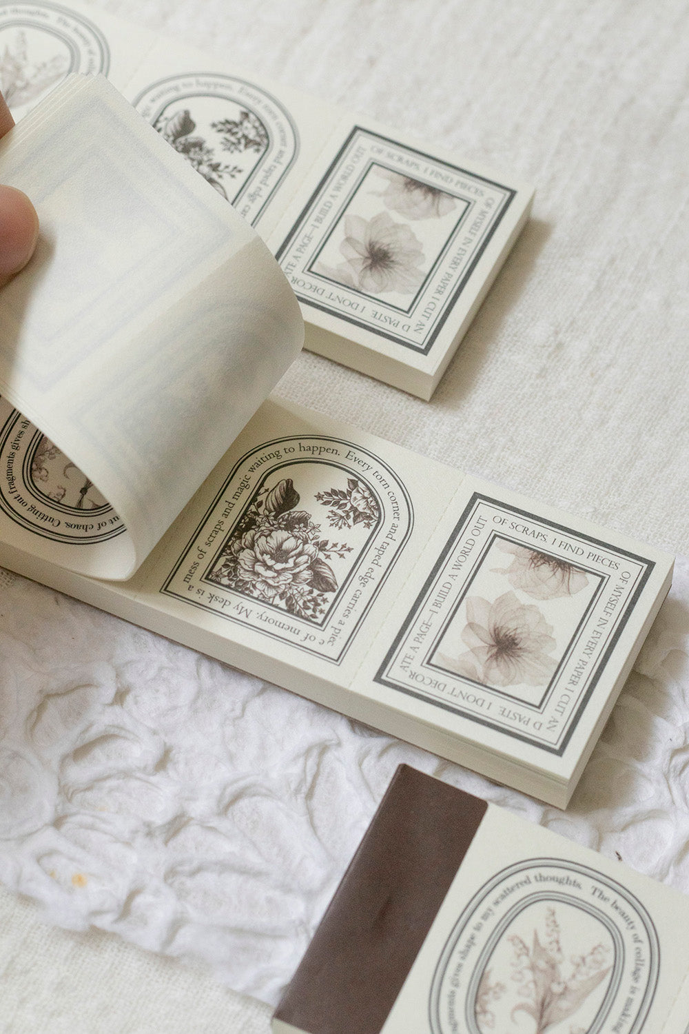 Letter Pad | Blooming Aura - Perfume Label