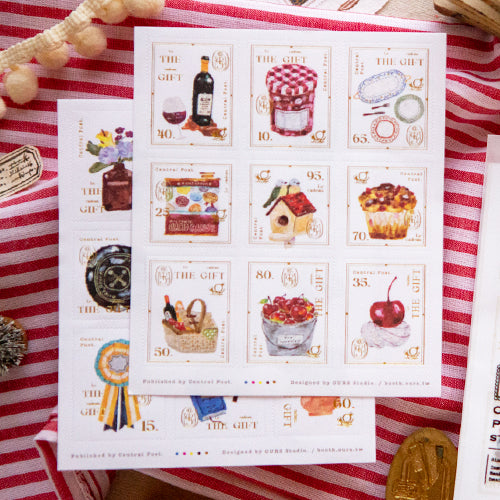 Post Stamp Stickers | The Gift