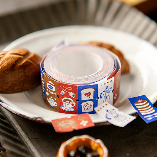 Label Sticker Roll | Milk Tea and Honey (21.5 mm)