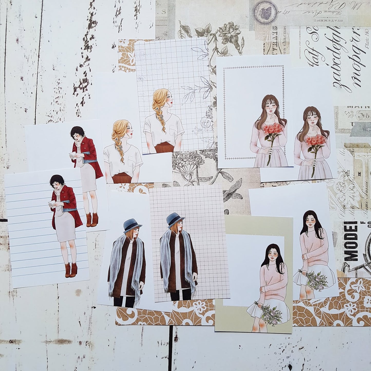 Note Paper Set | Love Story