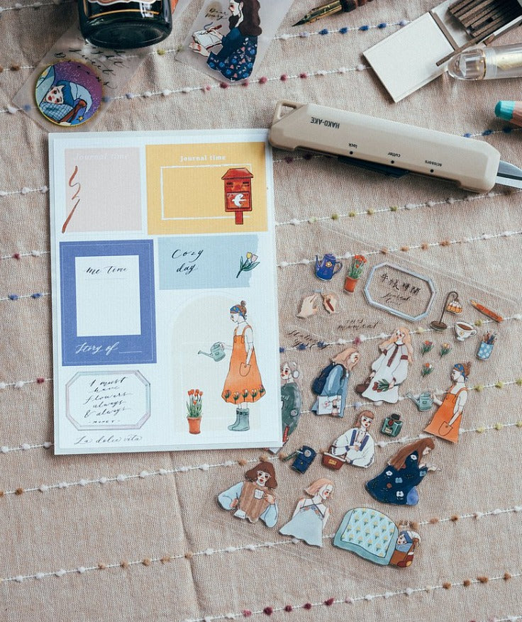 A6 Stickers | Collage sticker set