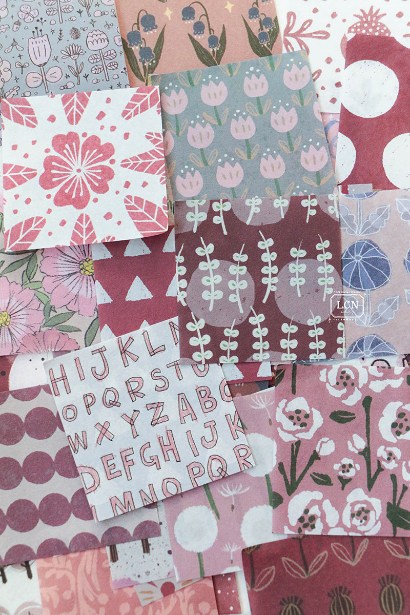 LCN 396 pages mini ephemera book