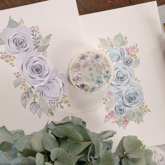 Washi Tape | Blue Rose (3cm)