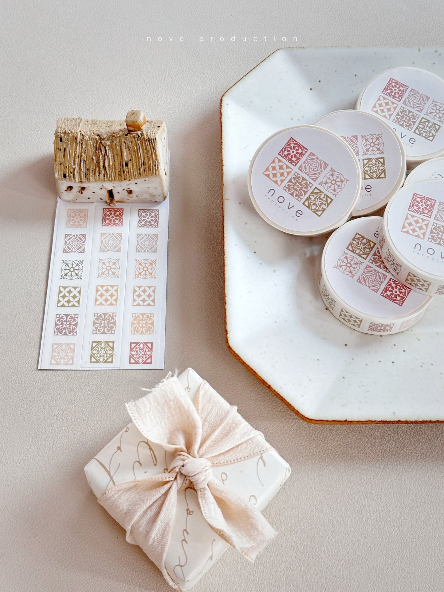 Kiss-cut Washi Tape | Tiles.01 / Tiles.02