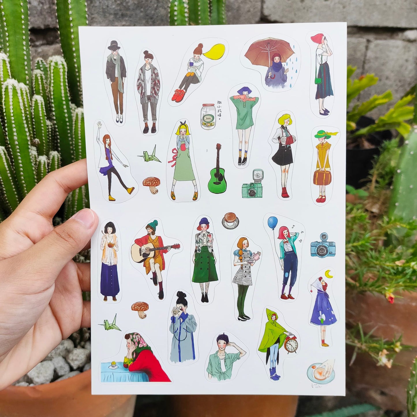 A5 Stickers (with variants)