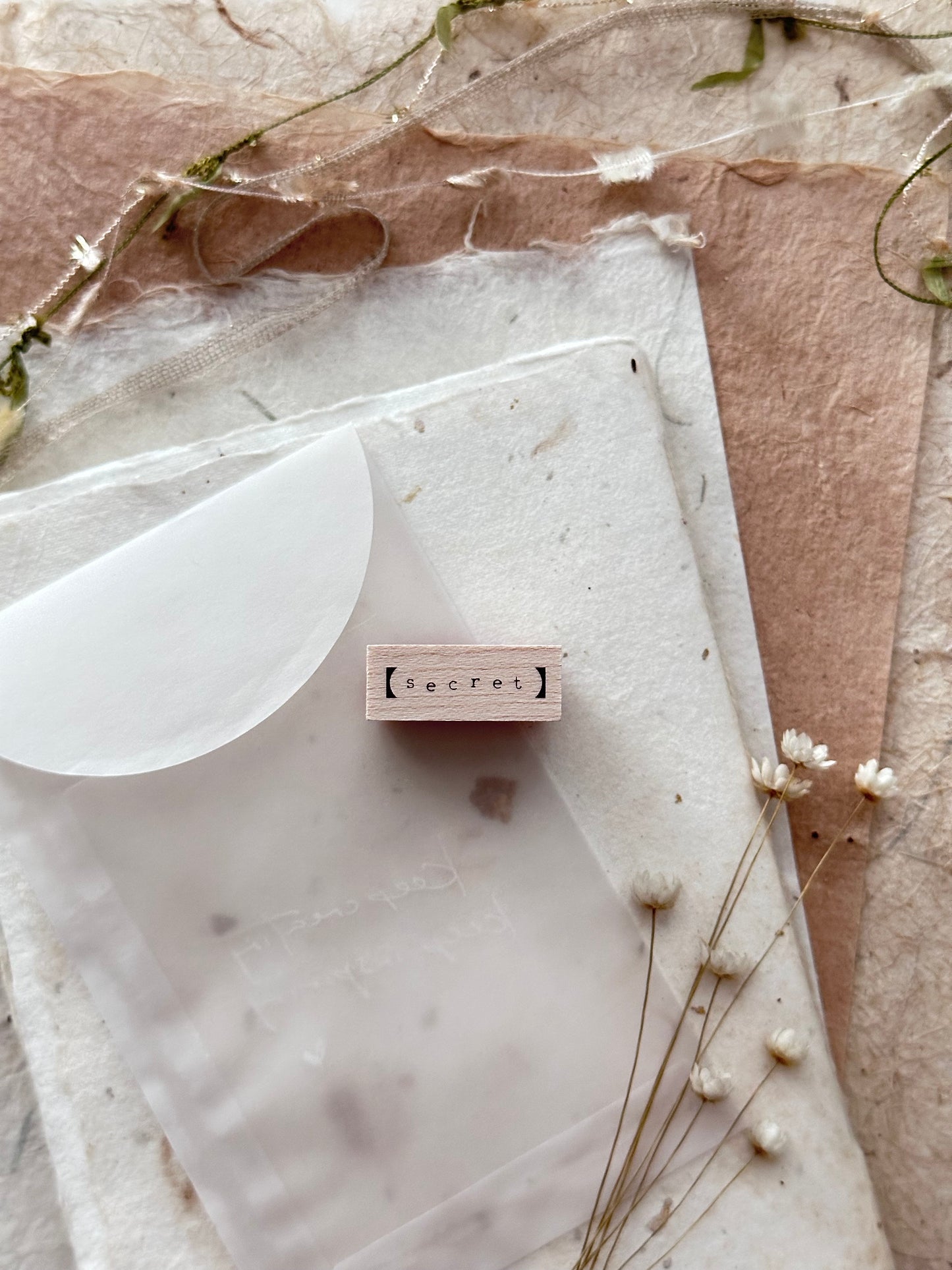 Stamps | Tiny Things: Simple Words (with variants)