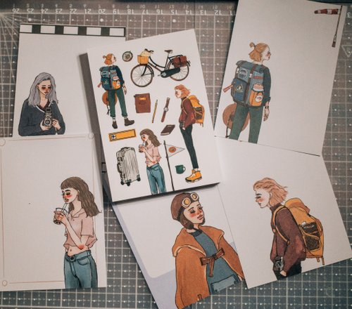 Memo pad | journey