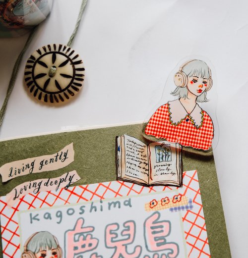 Acrylic clips | A slow journey series