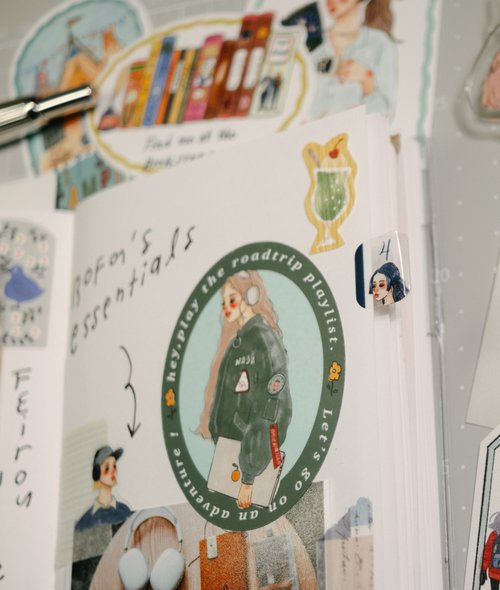 Sticker pack | La dolce vita travel agency (11pcs)