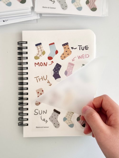 Transfer Stickers | My Favorite Socks