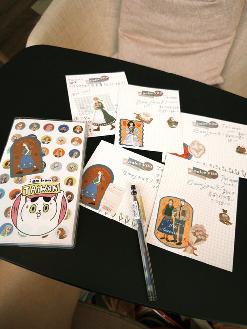 Sticker set | Aiya Bungu Stationery store 10th Anniversary (24 Sheets)