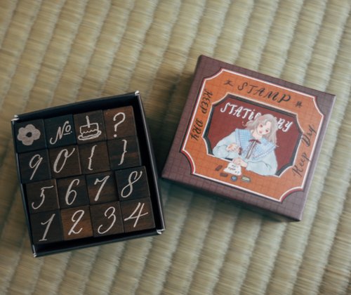 Stamp Set | Number and symbol combination Sweet life