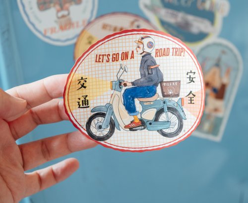 Waterproof stickers | Driving safety