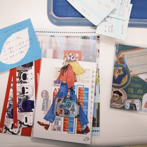 Portable folder | We move forward happily