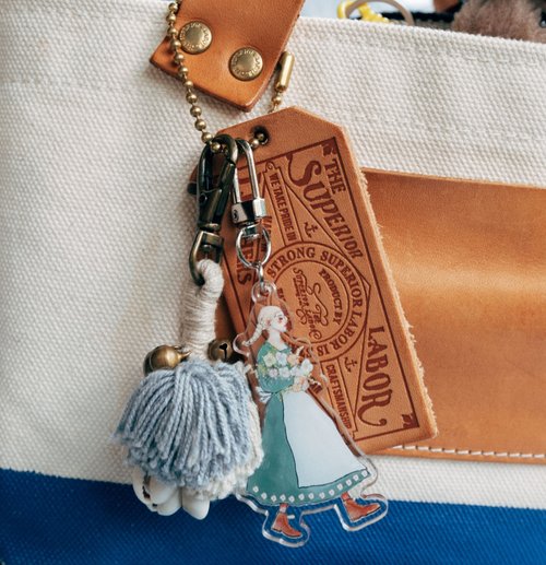 Acrylic pendants | We are moving forward happily
