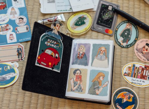 Sticker pack | La dolce vita travel agency (11pcs)