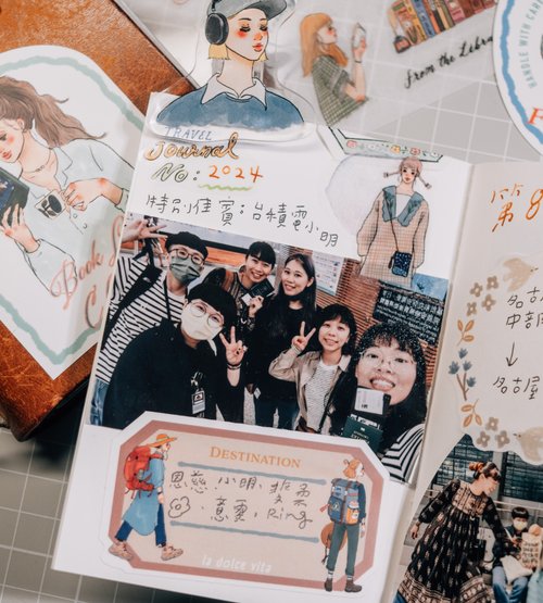 Sticker pack | La dolce vita travel agency (11pcs)