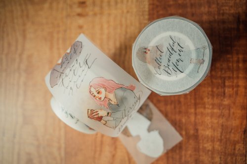 PET Tape | The song of hundred blooms (4cm)