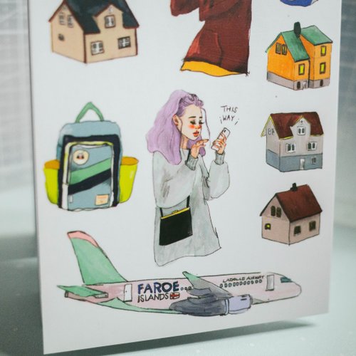 Memo pad | northern islands