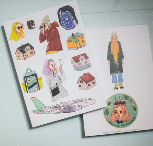 Memo pad | northern islands