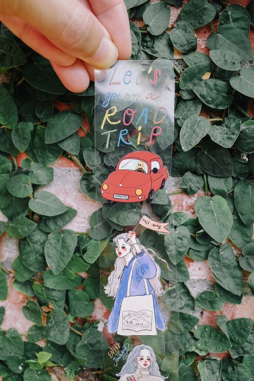 PET Tape | Let's go on a road trip (4cm)