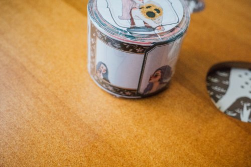 Paper Memo Tape | Old-fashioned life (4cm)