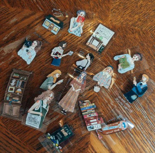 PET Tape | Meet me at the book store (4cm)