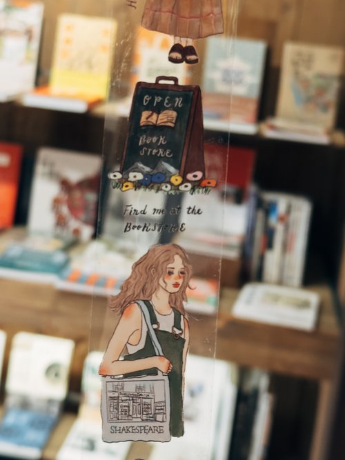 PET Tape | Meet me at the book store (4cm)