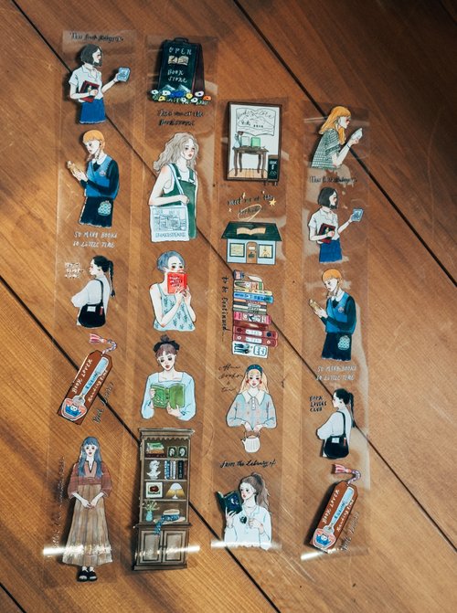 PET Tape | Meet me at the book store (4cm)