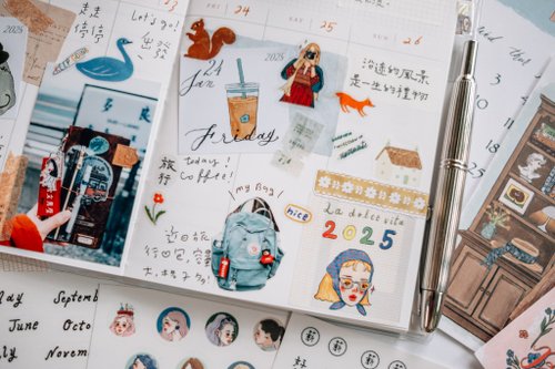 2025 Mini Calendar: Today is a good day
