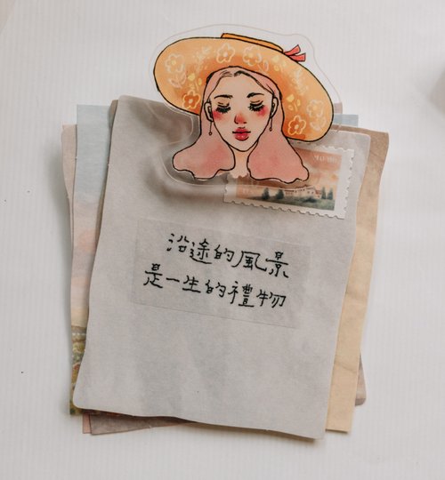 Acrylic clips 2 | Sweet life