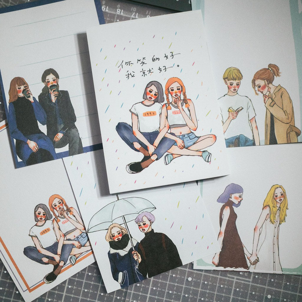 Memo pad | you and me