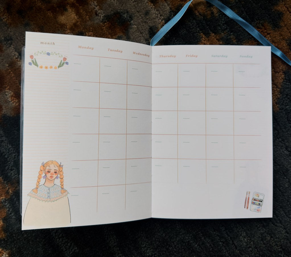 Planner | B6 Weekly Undated (54 weeks)