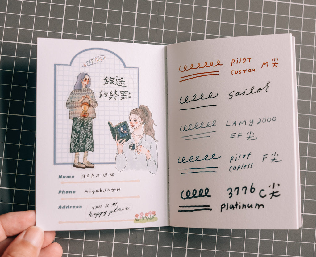 Notebook | Passport size (with variants)
