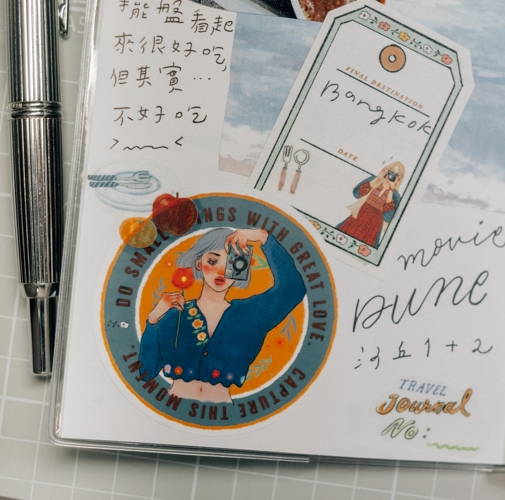 Sticker pack | La dolce vita travel agency (11pcs)