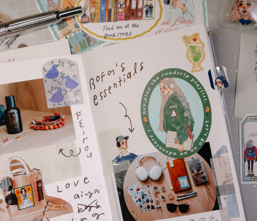 Sticker pack | La dolce vita travel agency (11pcs)
