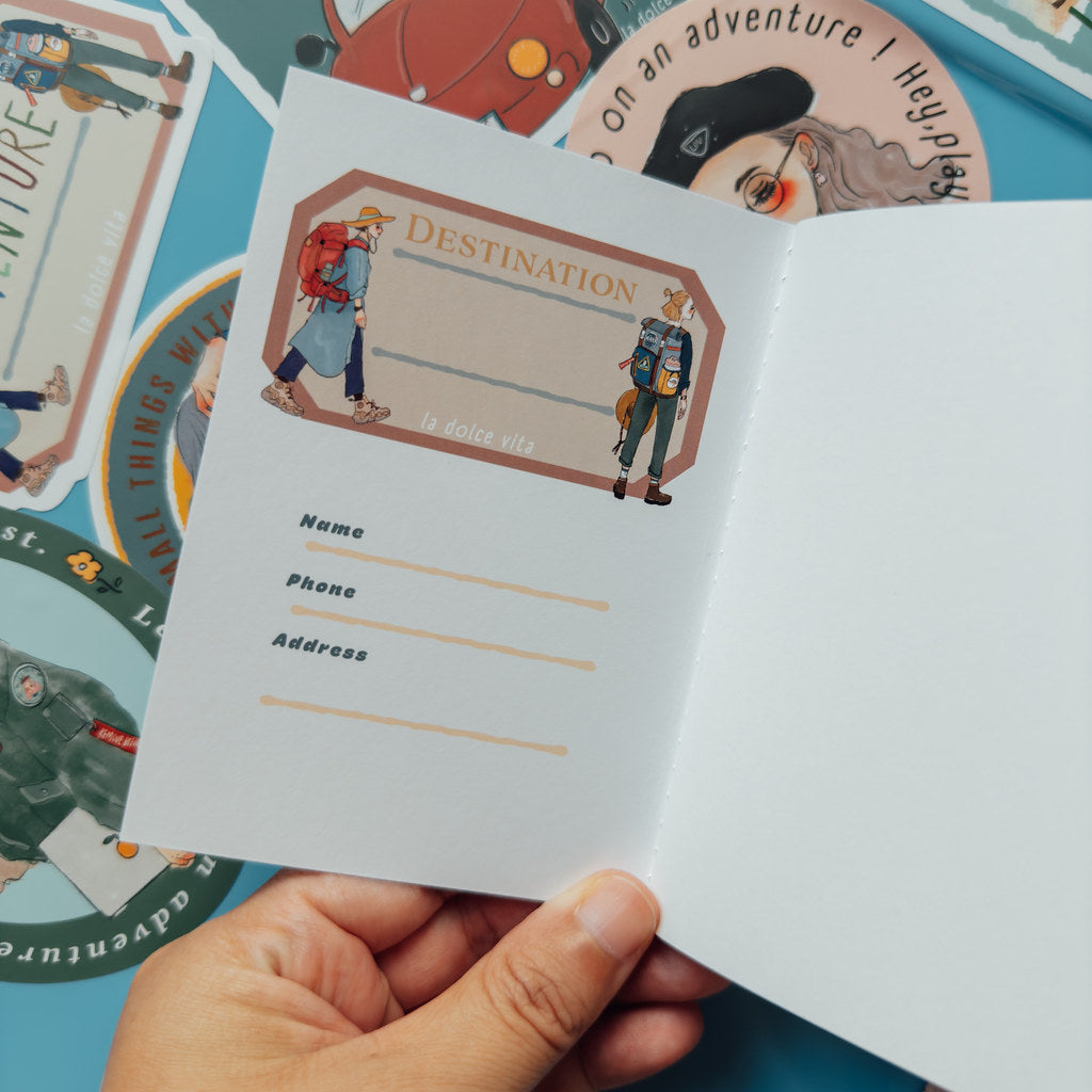Notebook | Passport size (with variants)