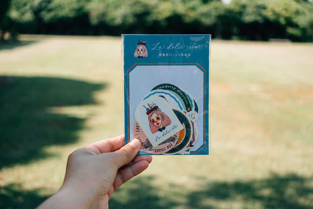 Sticker pack | La dolce vita travel agency (11pcs)