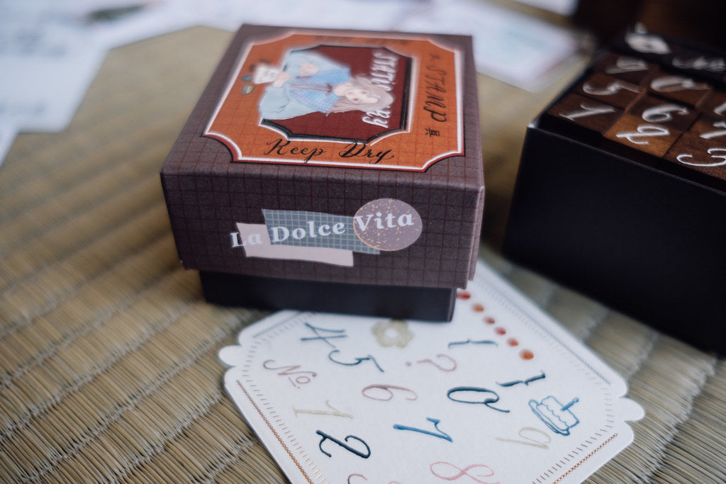 Stamp Set | Number and symbol combination Sweet life