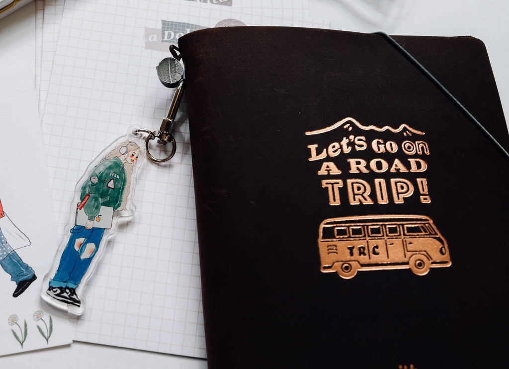 Acrylic pendants | We are moving forward happily