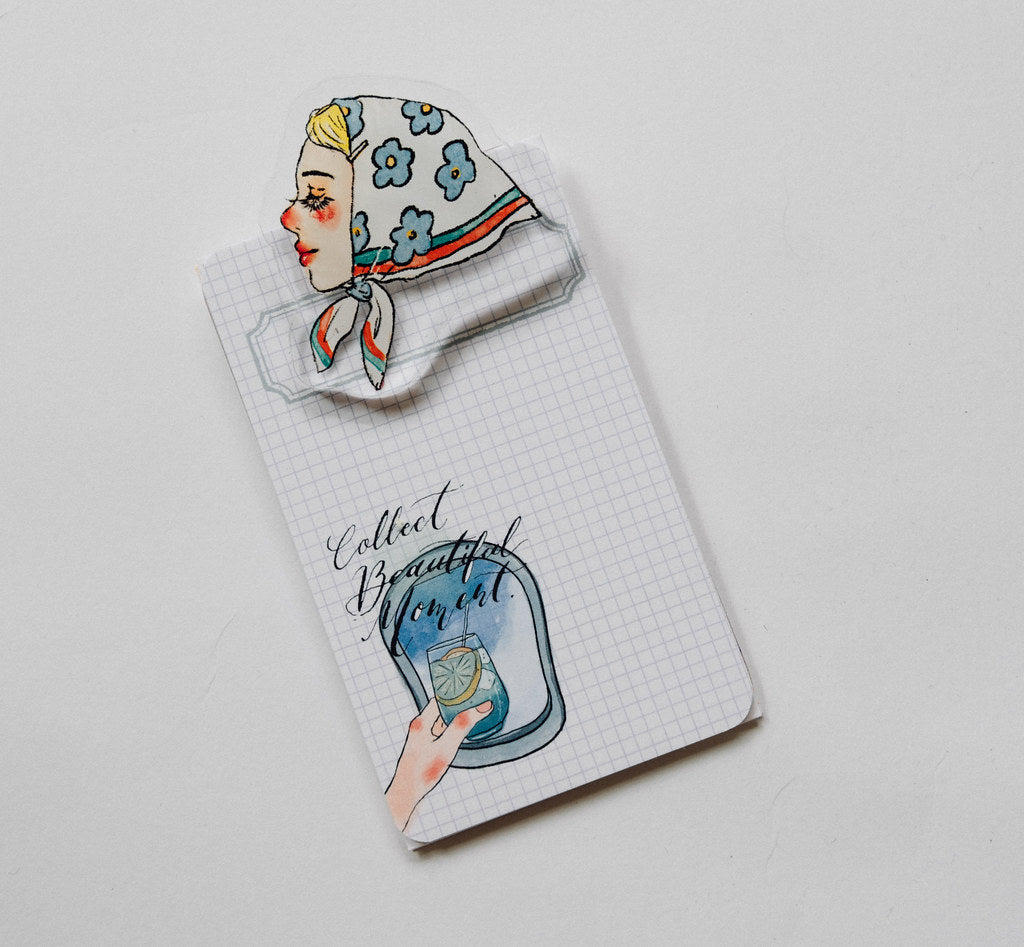 Acrylic clips | We are moving forward happily