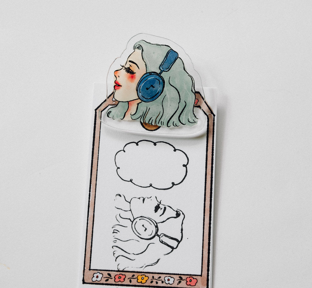 Acrylic clips | We are moving forward happily
