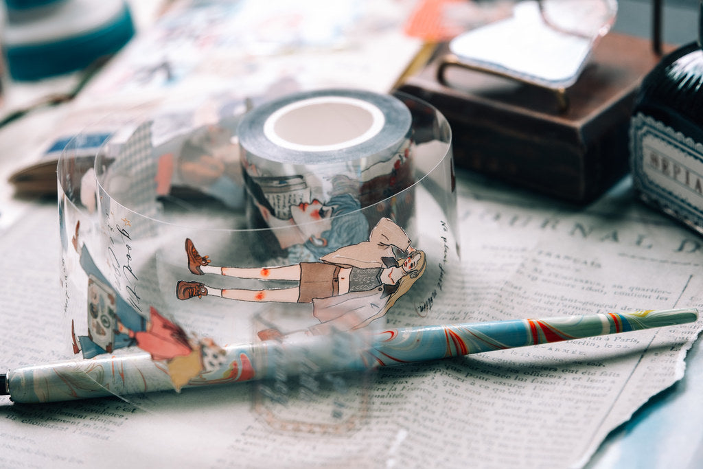 PET Tape | We move forward happily (4cm)
