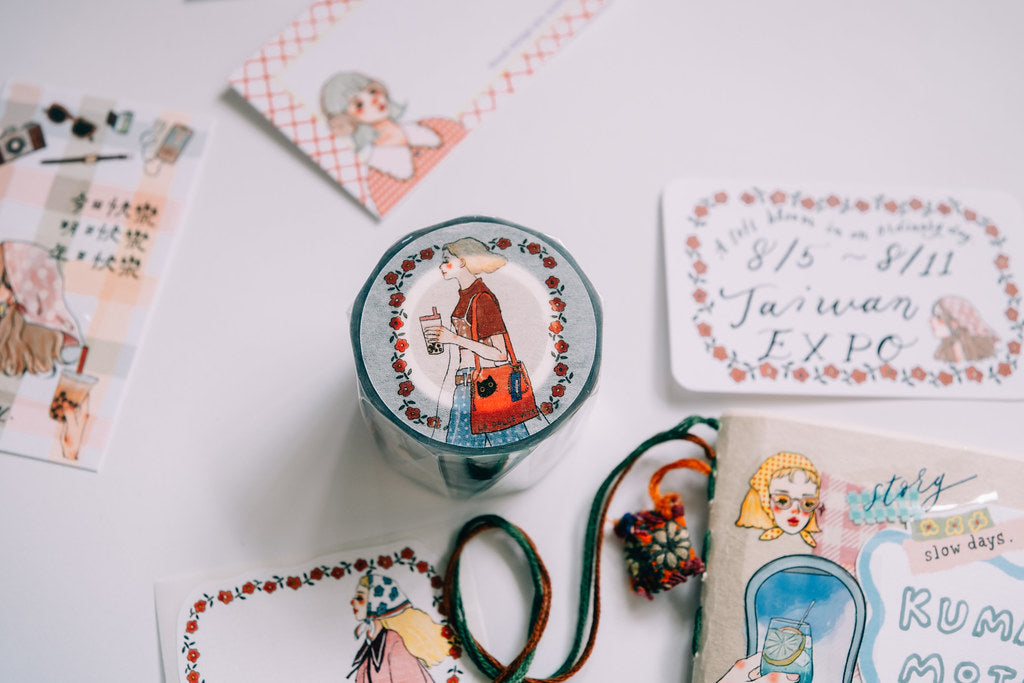 PET Tape | We move forward happily (4cm)