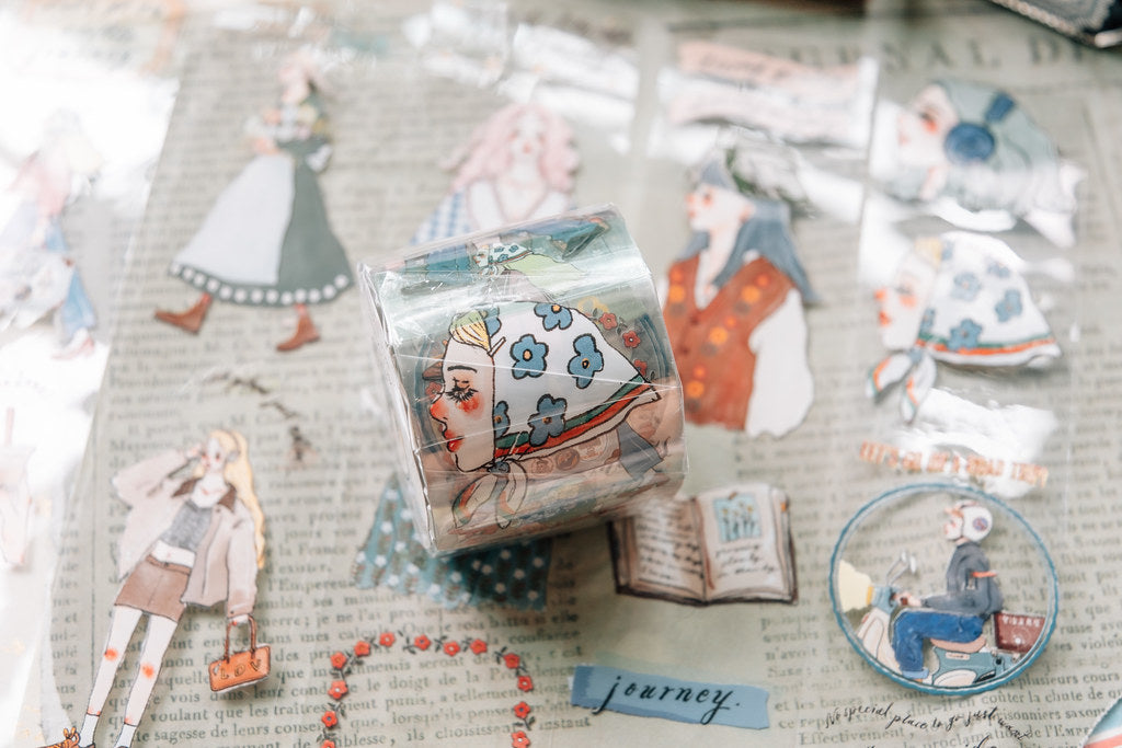 PET Tape | We move forward happily (4cm)