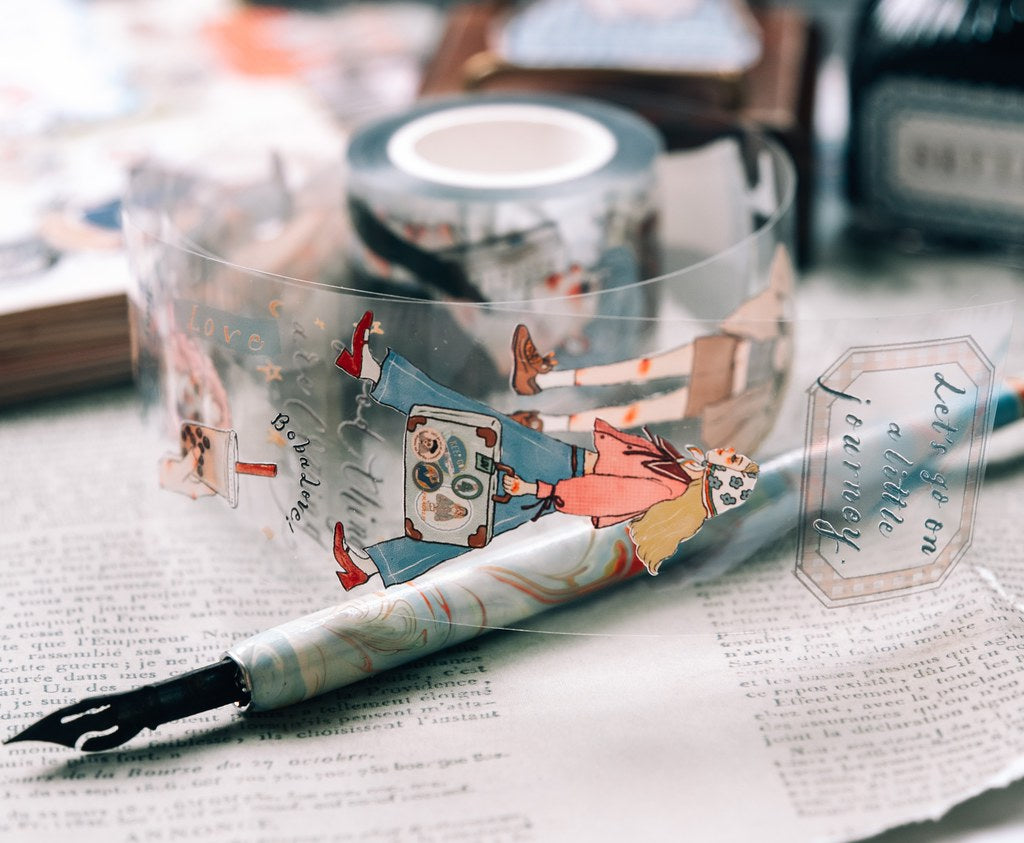PET Tape | We move forward happily (4cm)