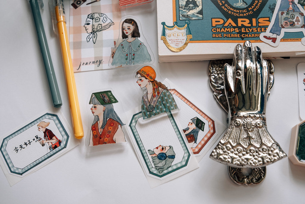 Acrylic clips | A slow journey series