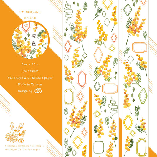 Washi Tape | Acacia Flower (5cm)