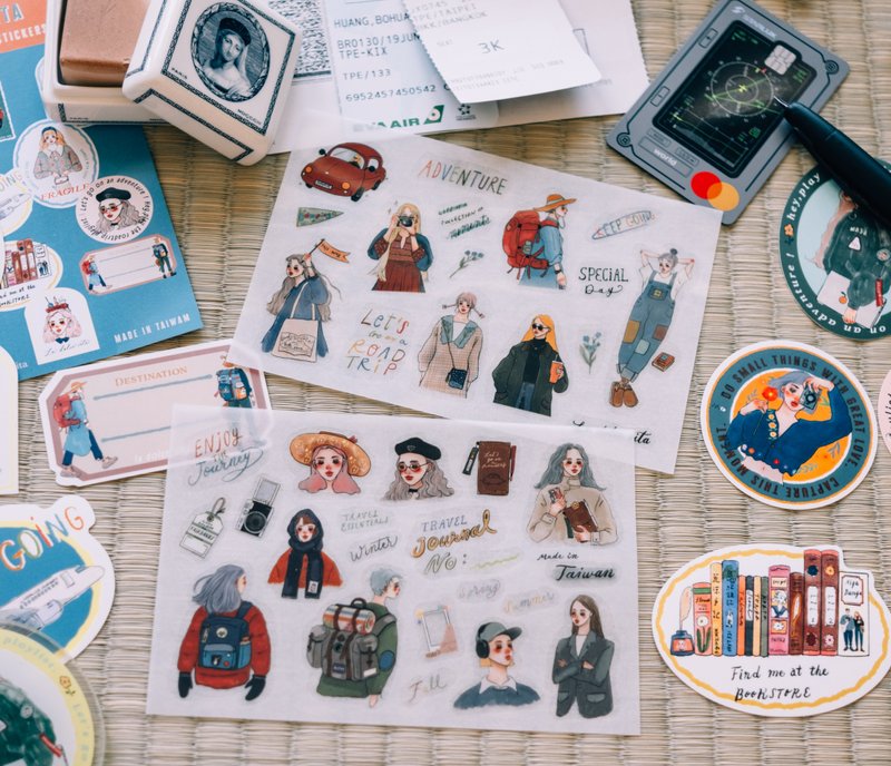 Transfer Stickers | Let's go on a road trip